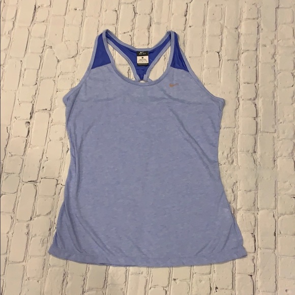 Nike Dri Fit Racerback Tank in Light Purple - Picture 3 of 8